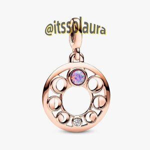 Pandora ME Lunar Phases Medallion